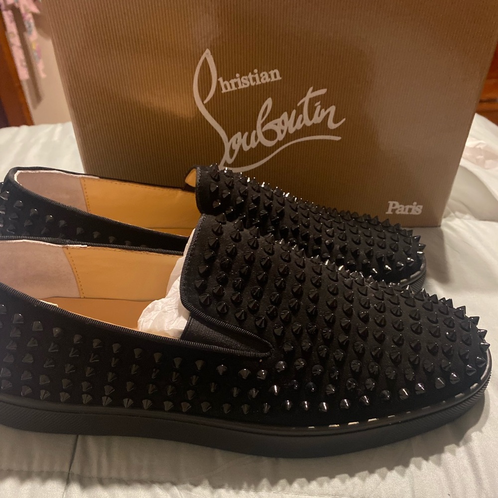 Christian Louboutin Roller-Boat Mens Flat